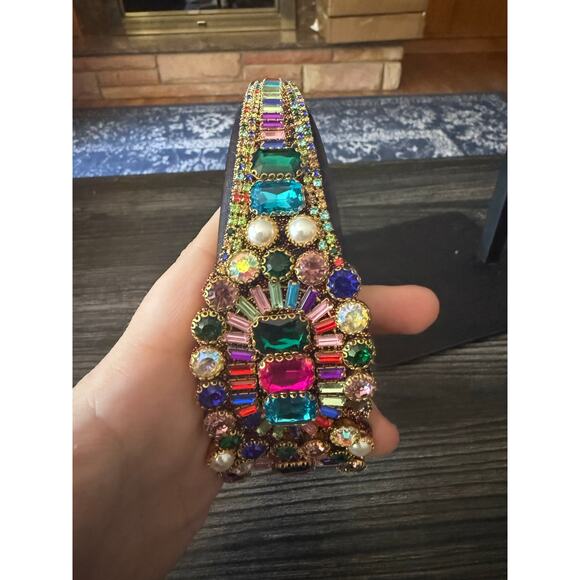 6/$25 Twine and Love Multicolor Gemstone Headband - Picture 3 of 8